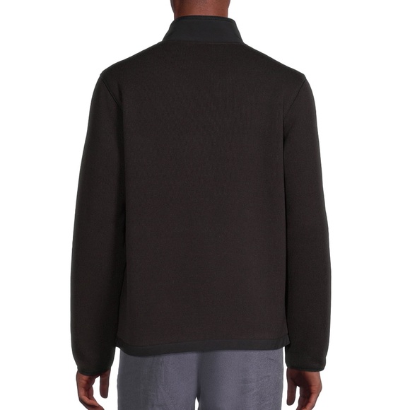 George black zip up sweater jacket w/ fur lining L - Picture 2 of 16